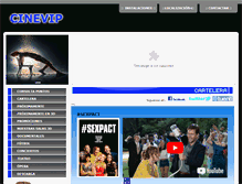 Tablet Screenshot of cinevip.es